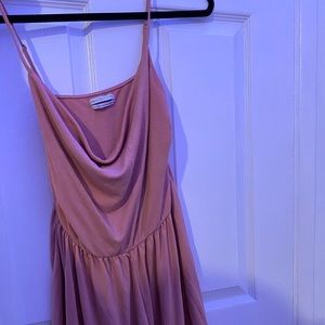 UO Mallory Cupro Cowl Neck Romper